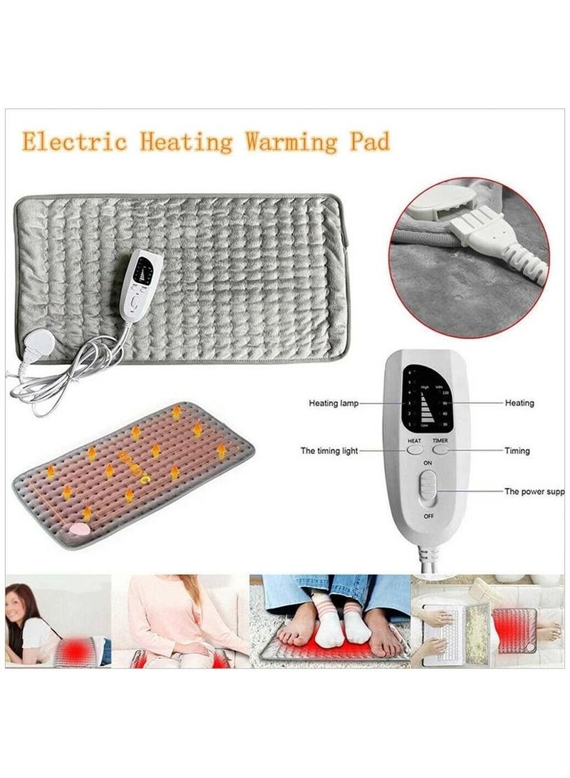 Heating Pad Electric Heating Pads  Hot Heated Pad for Back Pain Muscle Pain Relieve  Dry & Moist Heat Therapy Option  Auto Shut Off Function