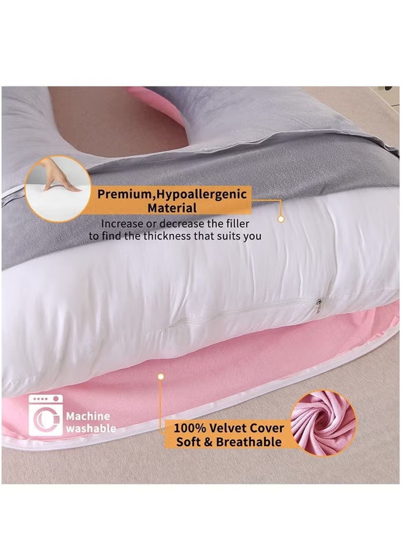 U-Shaped Pregnancy Pillow Full Body Maternity Support PillowU-Shaped Pregnancy Pillow Full Body Maternity Support Pillow