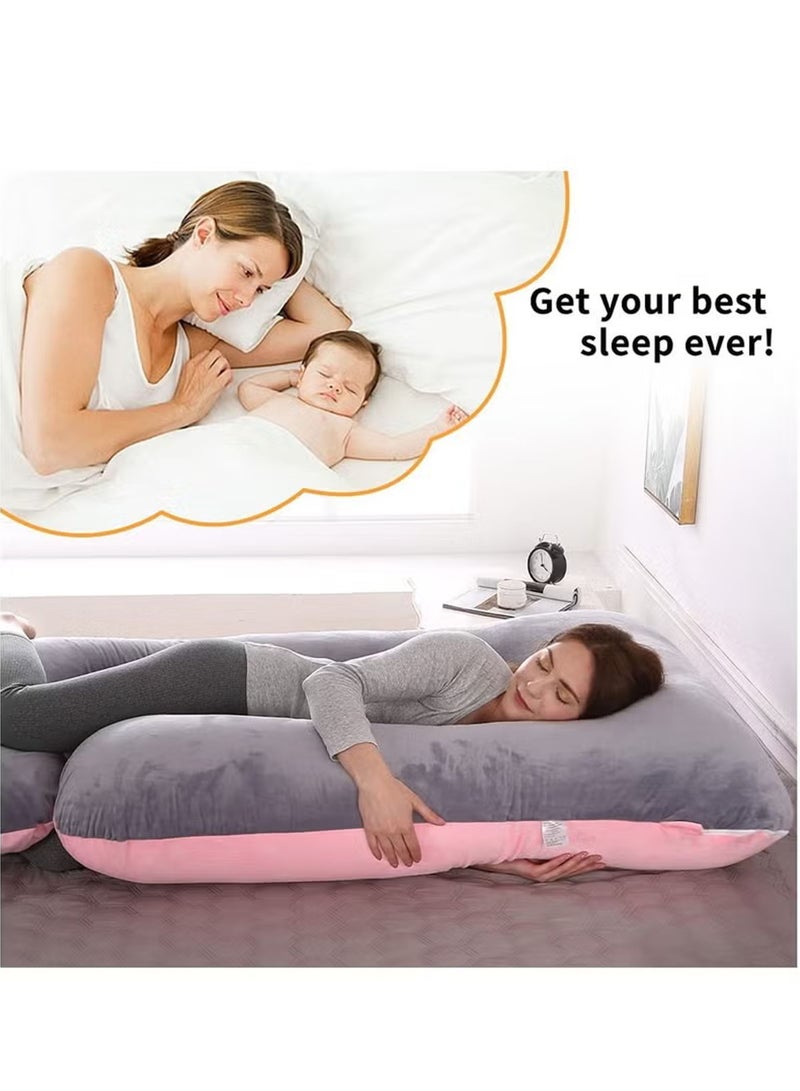 U-Shaped Pregnancy Pillow Full Body Maternity Support PillowU-Shaped Pregnancy Pillow Full Body Maternity Support Pillow