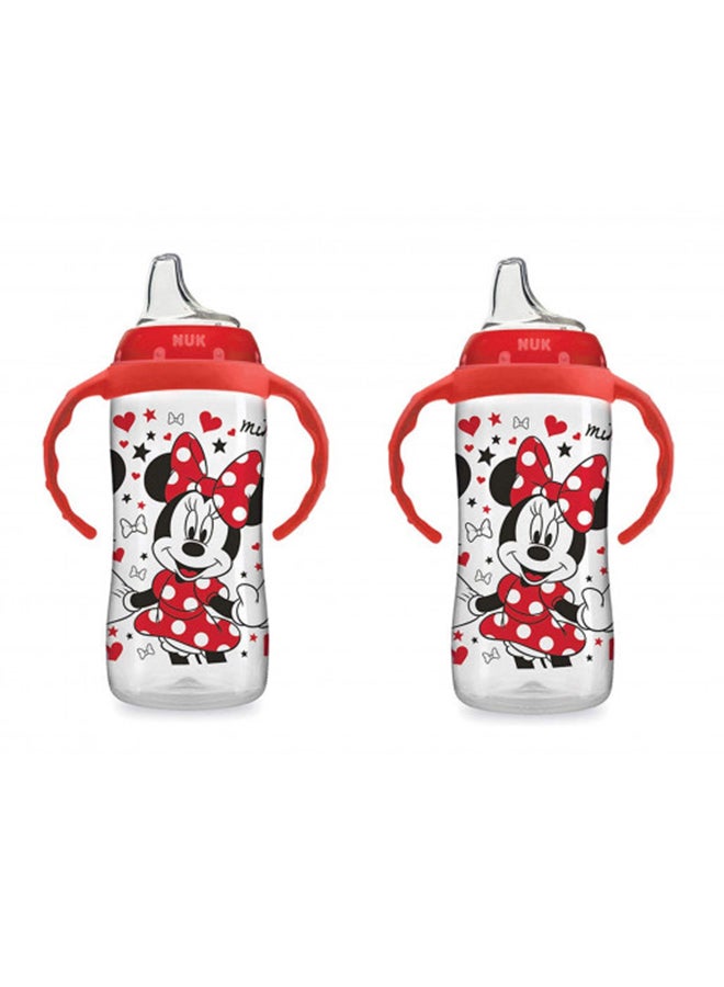 Disney Large Learner Sippy Cup 2 Count (Pack Of 1)