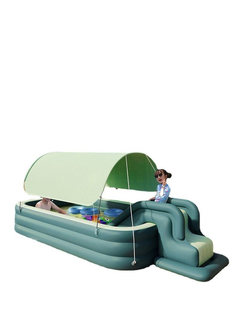 Automatic Inflatable Swimming Pool Shaded Folding Pool Play Pool Inflatable Pools