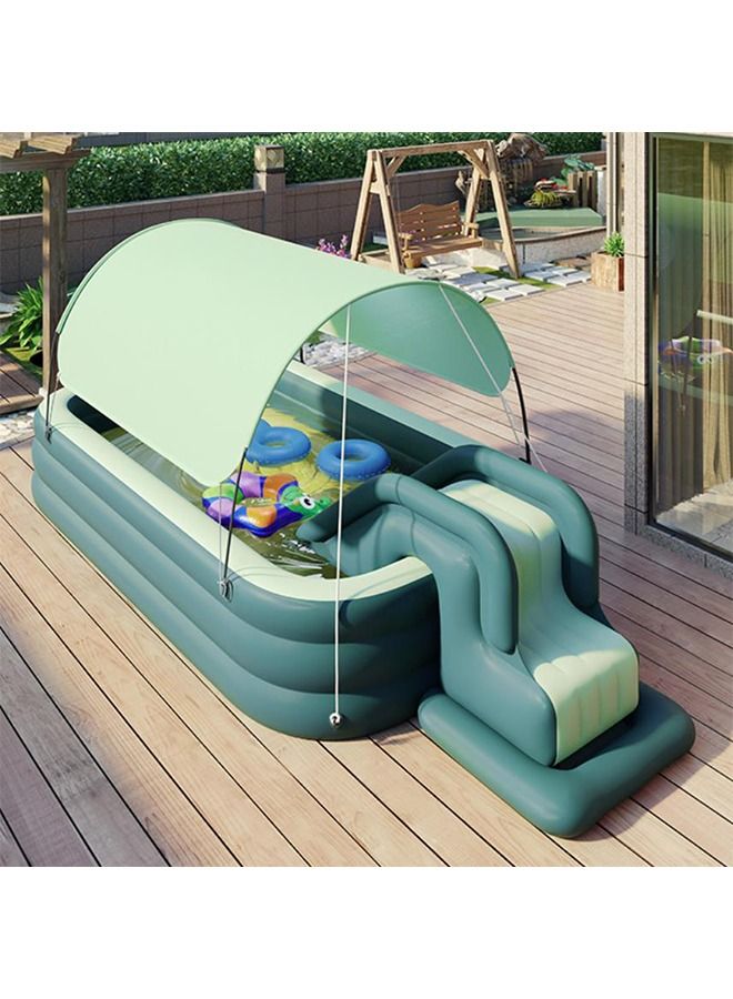 Automatic Inflatable Swimming Pool Shaded Folding Pool Play Pool Inflatable Pools