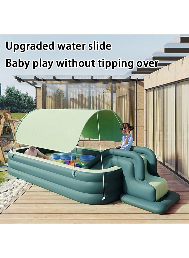 Automatic Inflatable Swimming Pool Shaded Folding Pool Play Pool Inflatable Pools