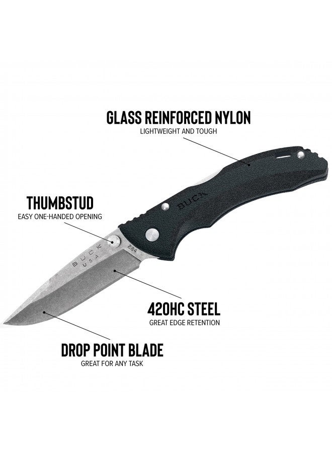 Buck Knives 284 Bantam One-Hand Opening Folding Knife