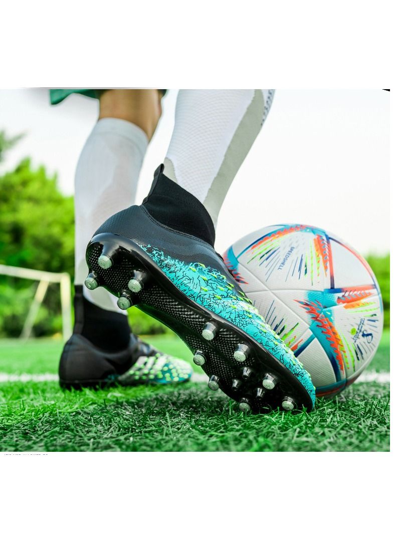 Men's Football Shoes Hard Ground Football Shoes Outdoor and Indoor Professional Youth Boys' Football Shoes Men's and Women's Football Shoes