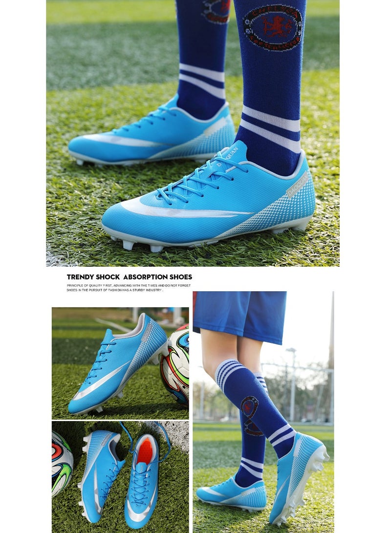 Children's Football Shoes Hard Ground Football Shoes Outdoor and Indoor Professional Youth Boys' Football Shoes Men's and Women's Football Shoes
