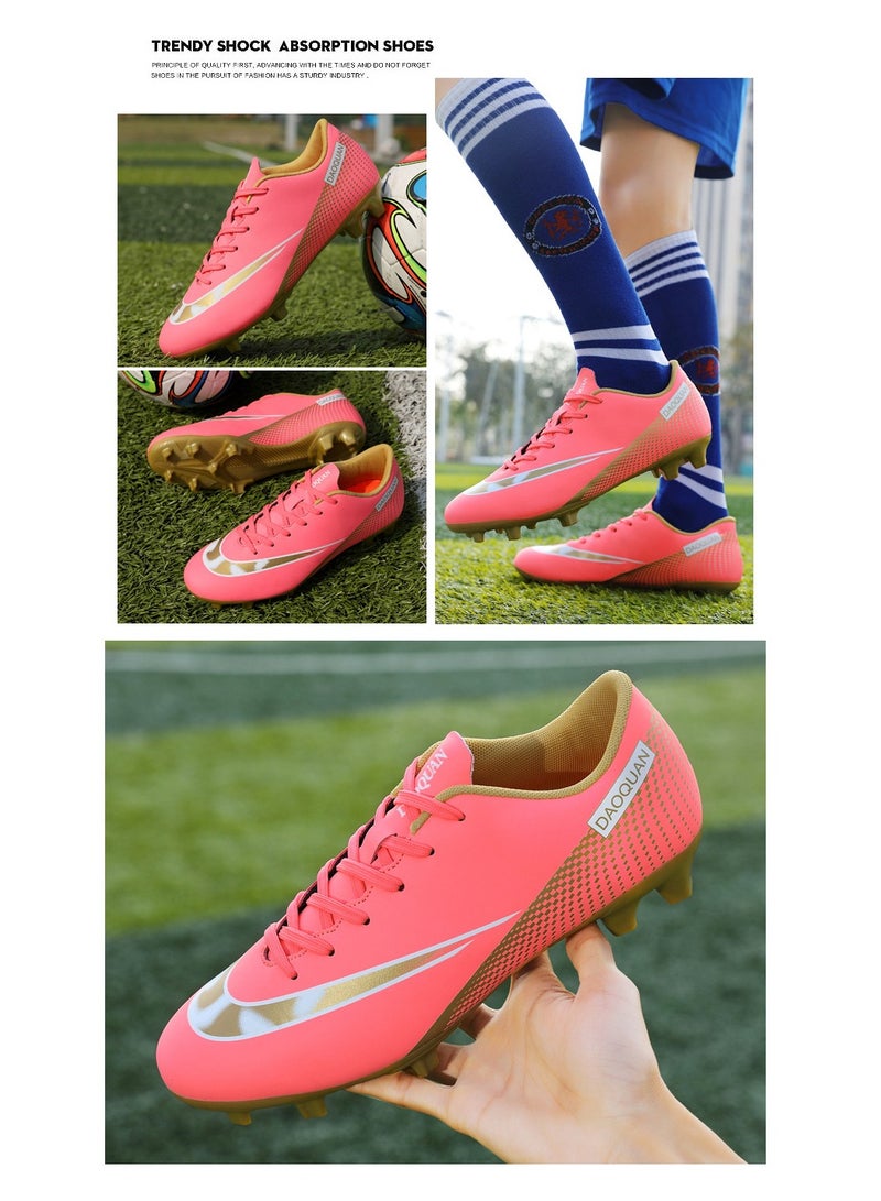 Children's Football Shoes Hard Ground Football Shoes Outdoor and Indoor Professional Youth Boys' Football Shoes Men's and Women's Football Shoes