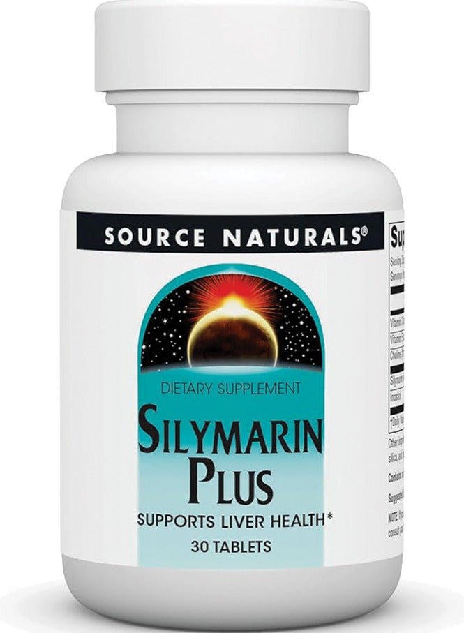 Silymarin Plus 30 Tablets Supports Liver Health Detoxification