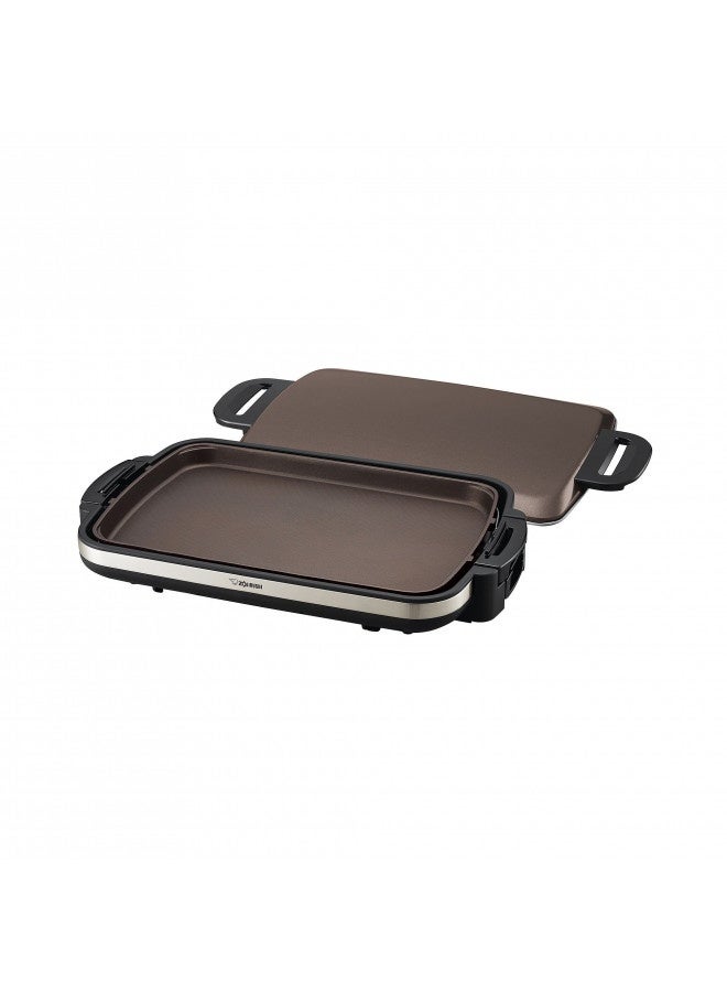 Zojirushi Ea-Dcc10 Gourmet Sizzler Electric Griddle,Stainless Brown Extra Large