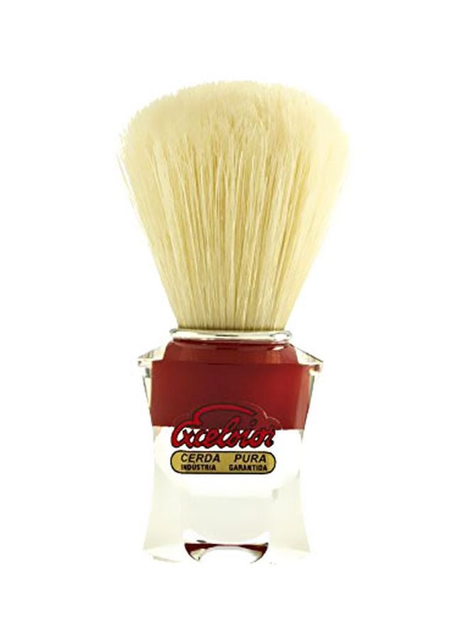 Badger Hair Shaving Brush Red