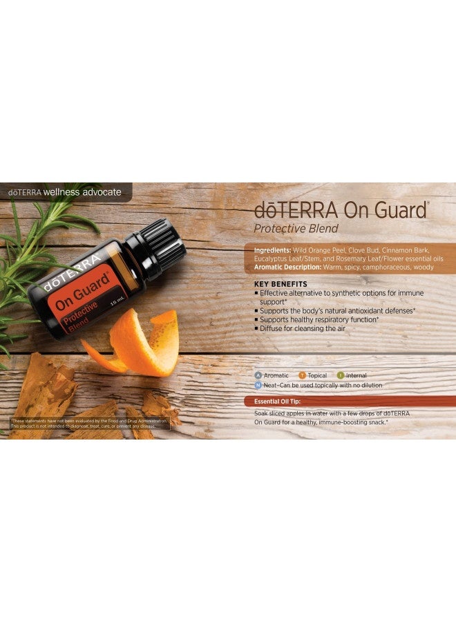 Doterra On Guard Essential Oil Protective Blend - 15 Ml