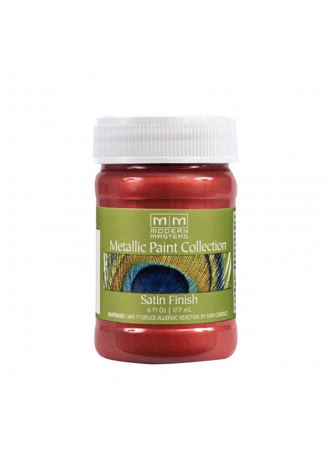 Modern Masters Me513-06 Metallic Sashay Red, 6-Ounce