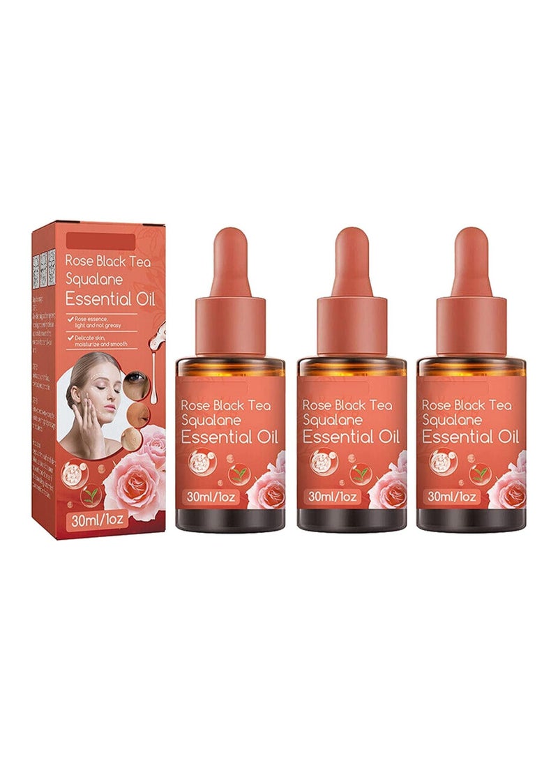 30ml Rose Black Tea Essential Face Oil, Anti-Aging, Anti-Wrinkle Serum