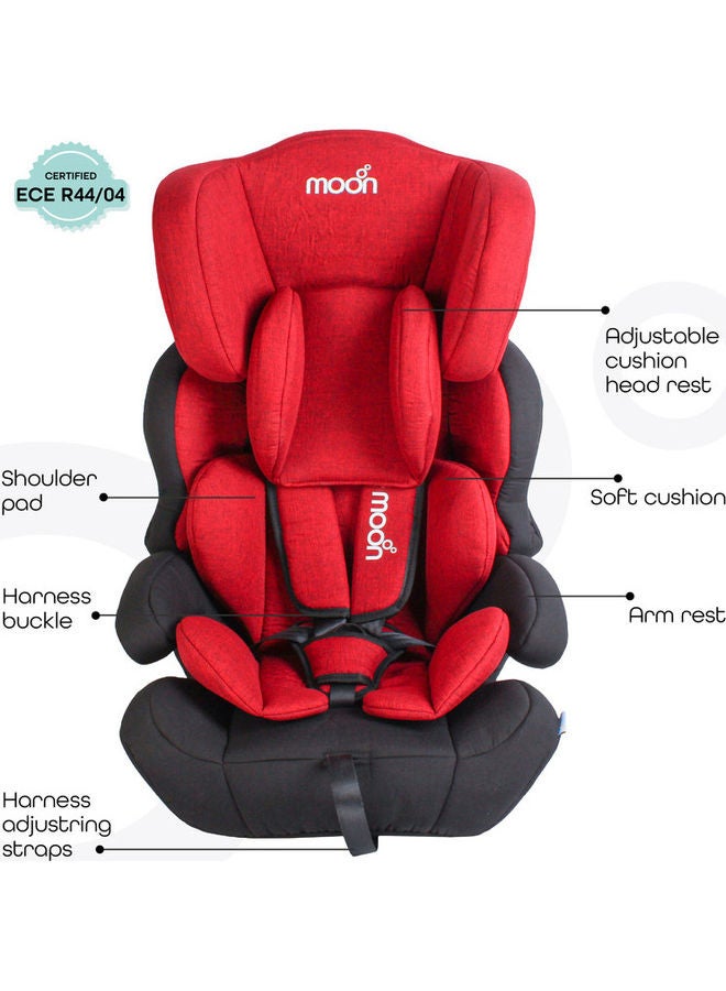 Lofty Baby Car seat  Group(1,2,3)-Dark Red