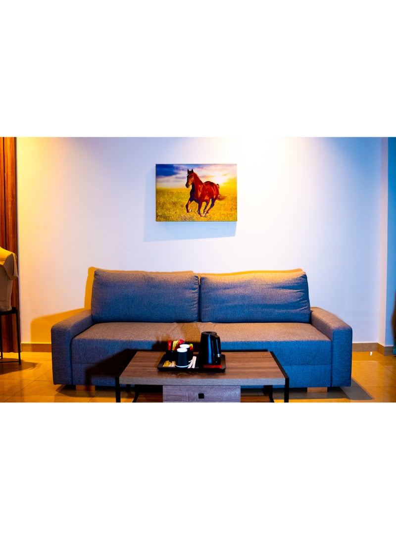 Majestic Gallop Canvas Wall Frame