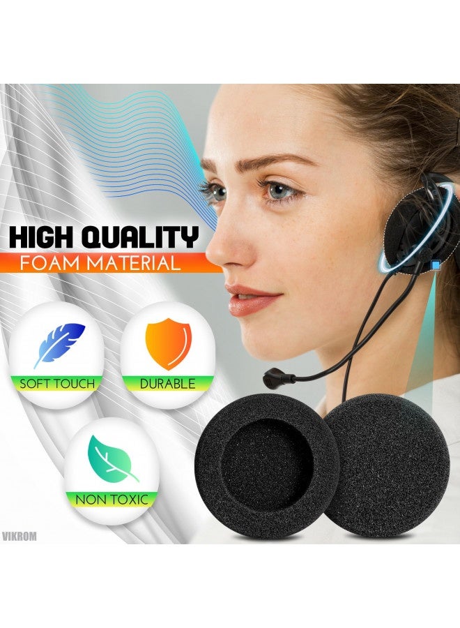 Electronic 60Mm A3 Pairs Headphone Covers - Earphone Covers Replacement Headphone Ear Pads Memory Foam Earbud Tips Headphones Covers - Ear Cushions Earbuds Cover Foam Cushion Headphone Ear Covers