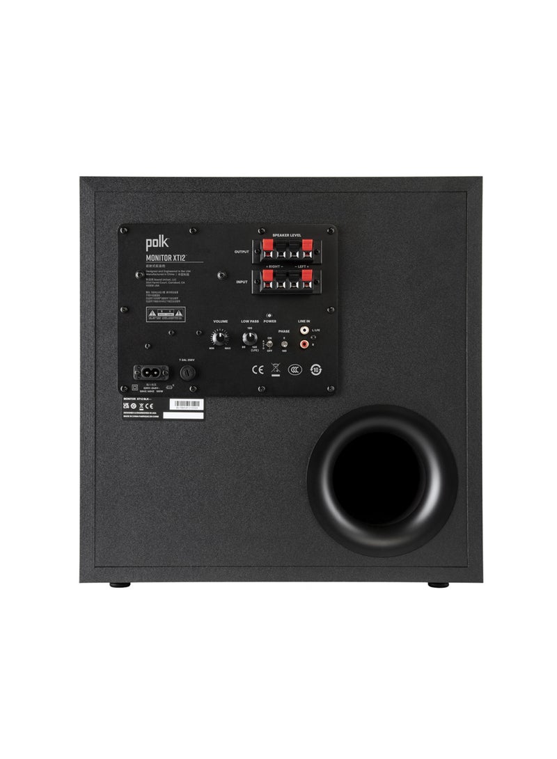 Polk Monitor XT12 Powered Subwoofer - 12