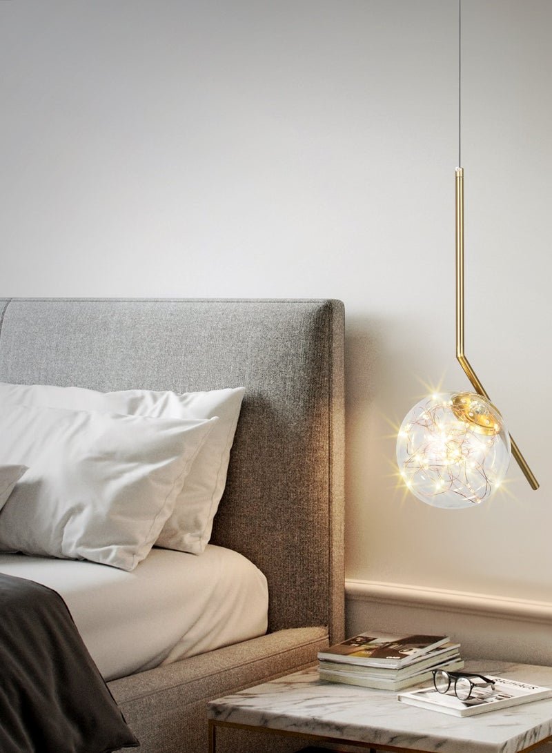 LED Height Adjustable Pendant Lighting Modern Simplicity Restaurant Bar Ceiling Light Fixture Gypsophila Hanging Lights Used For Study Living Room Bedroom 6W