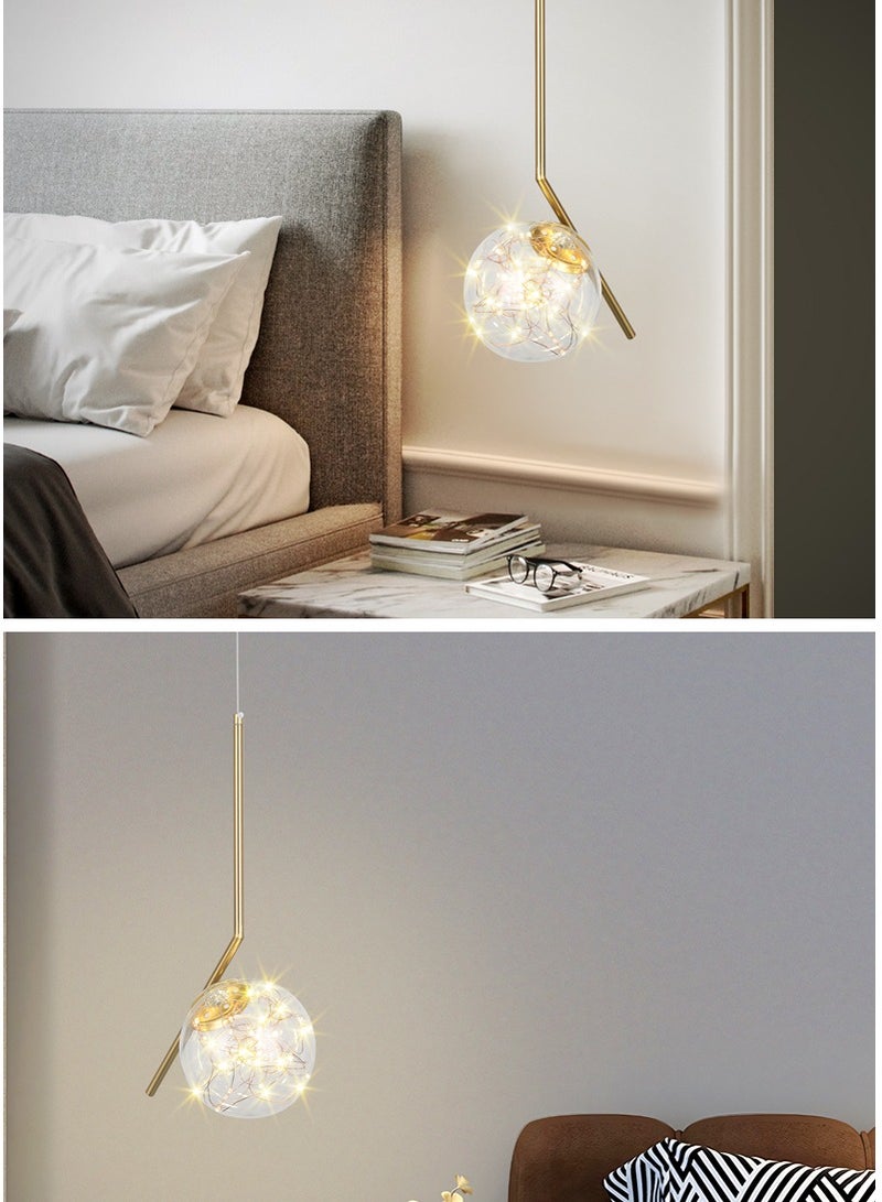 LED Height Adjustable Pendant Lighting Modern Simplicity Restaurant Bar Ceiling Light Fixture Gypsophila Hanging Lights Used For Study Living Room Bedroom 6W