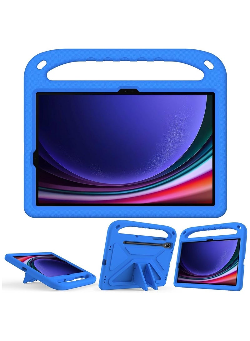 Kids Case Compatible with Samsung Galaxy Tab S9 FE SM-X510/SM-X516 11inch,Light Weight Shock Proof Handle Stand Kids Friendly Protective Cover Case Tablet Slim Cover Shell