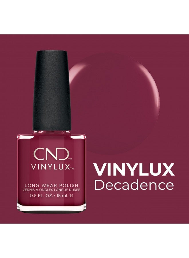 Cnd Vinylux Longwear Red Nail Polish, Gel-Like Shine And Chip Resistant Color, 0.5 Fl Oz