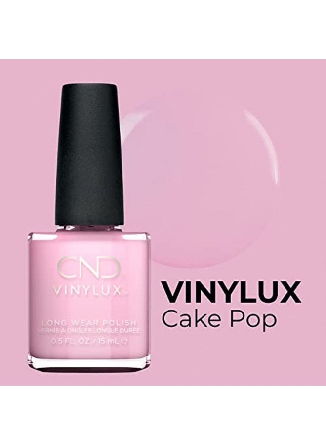 Cnd Vinylux Longwear Pink Nail Polish, Gel-Like Shine And Chip Resistant Color, 0.5 Fl Oz