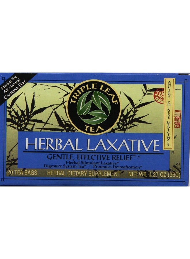 Triple Leaf Tea Tea Herbal Laxative 20 Bag