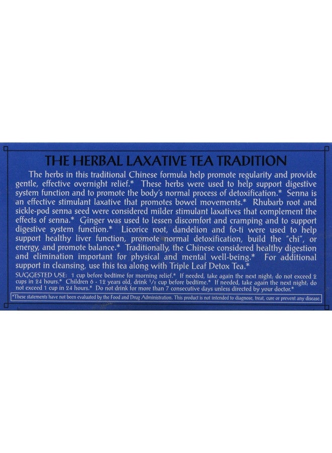 Triple Leaf Tea Tea Herbal Laxative 20 Bag