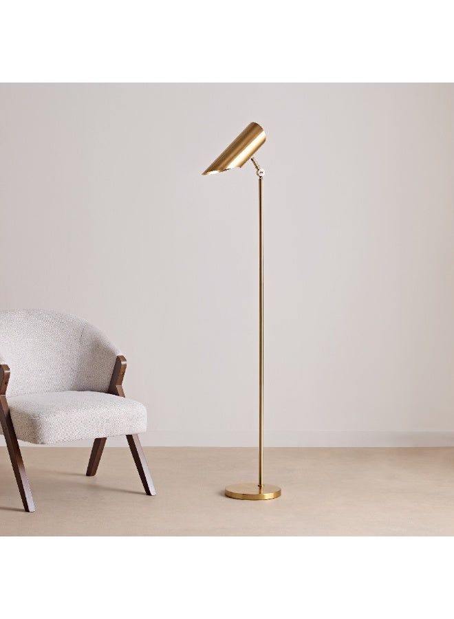 Rollins Metal Floor Lamp with Metal Shade 160 cm