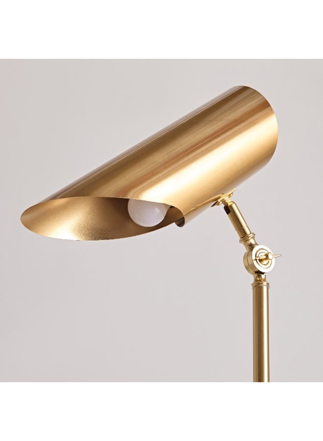 Rollins Metal Floor Lamp with Metal Shade 160 cm