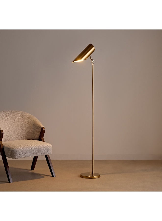Rollins Metal Floor Lamp with Metal Shade 160 cm