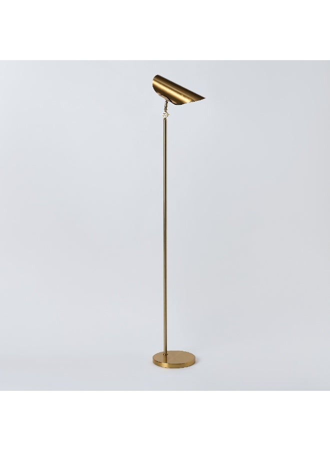 Rollins Metal Floor Lamp with Metal Shade 160 cm