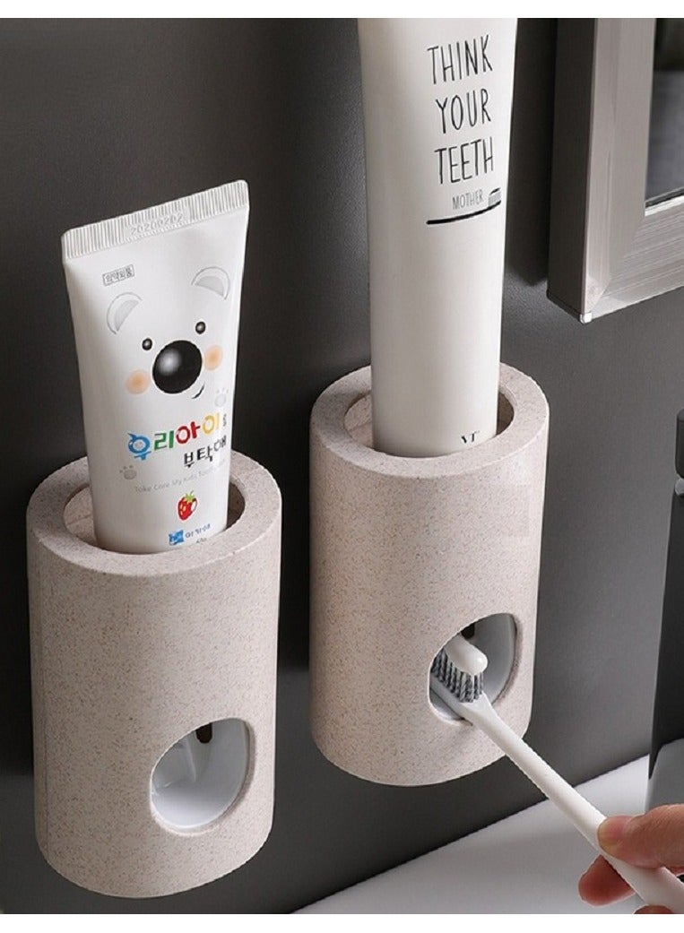 Hands Free Automatic Toothpaste Dispenser for Kids Wall Mounted Squeezer for Shower Bathroom and Sink Easy and Hygienic Toothpaste Solution 1PCS