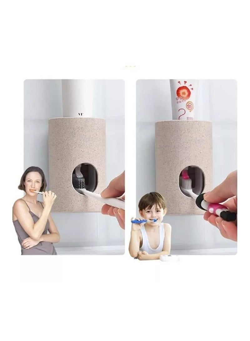 Hands Free Automatic Toothpaste Dispenser for Kids Wall Mounted Squeezer for Shower Bathroom and Sink Easy and Hygienic Toothpaste Solution 1PCS
