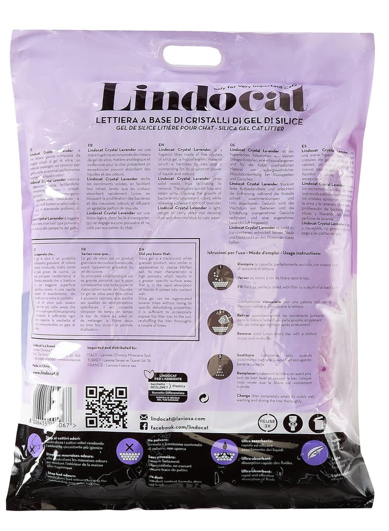 Lindocat Crystal Lavender Scent (Silicagel) 16 L