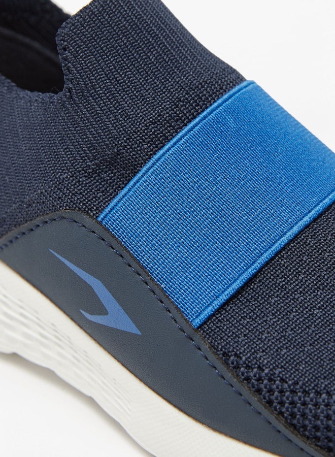 Boys Textured Slip-On Sports Shoes