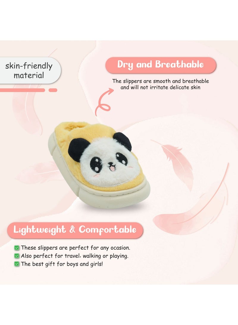 Slippers for Girls Boys | Winter Warm Indoor Bedroom Shoes Kids | Anti Slip House Slippers Fuzzy