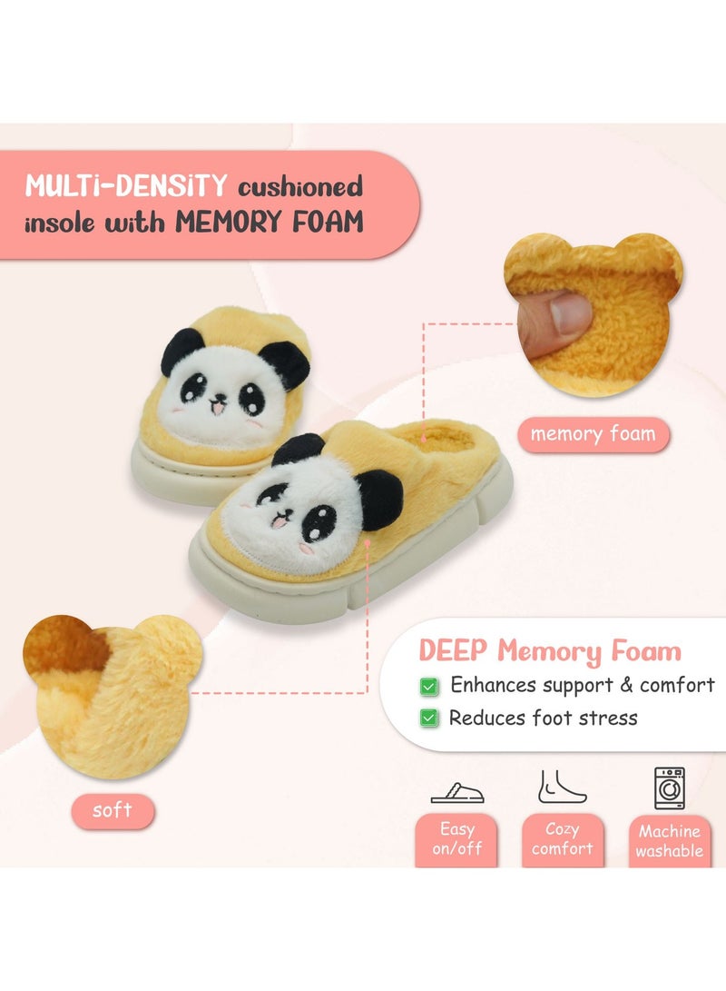 Slippers for Girls Boys | Winter Warm Indoor Bedroom Shoes Kids | Anti Slip House Slippers Fuzzy