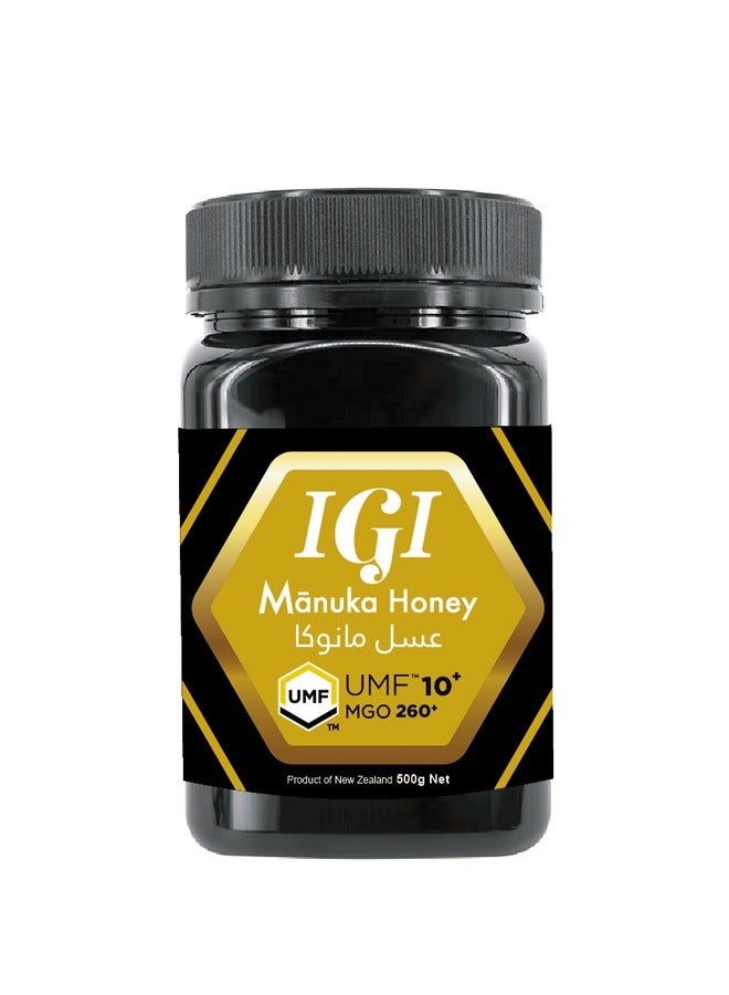 100% New Zealand Manuka Honey MGO260+ UMF10+ 500g