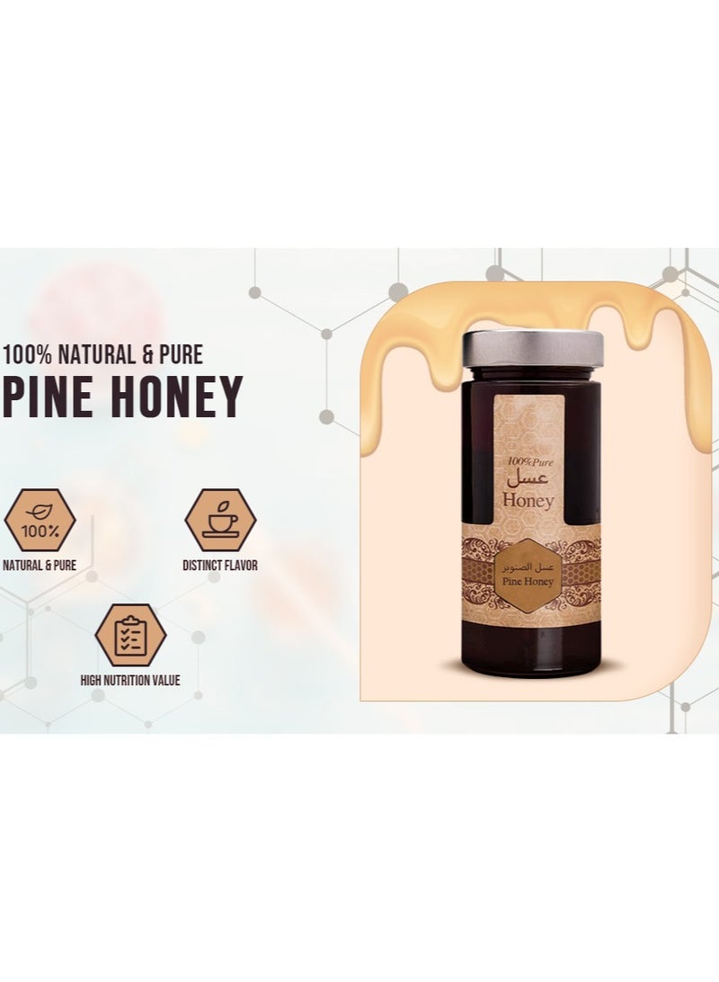 Pine Pure Raw Natural Honey 400g