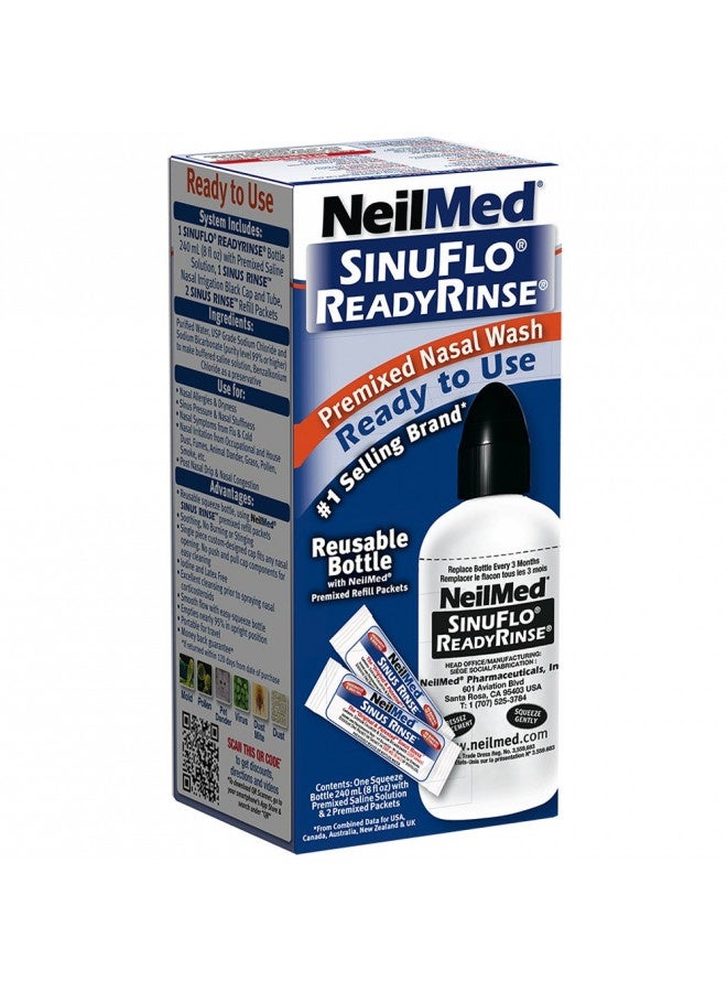 Neil Med Sinuflo Ready Rinse, 8 Fl Oz