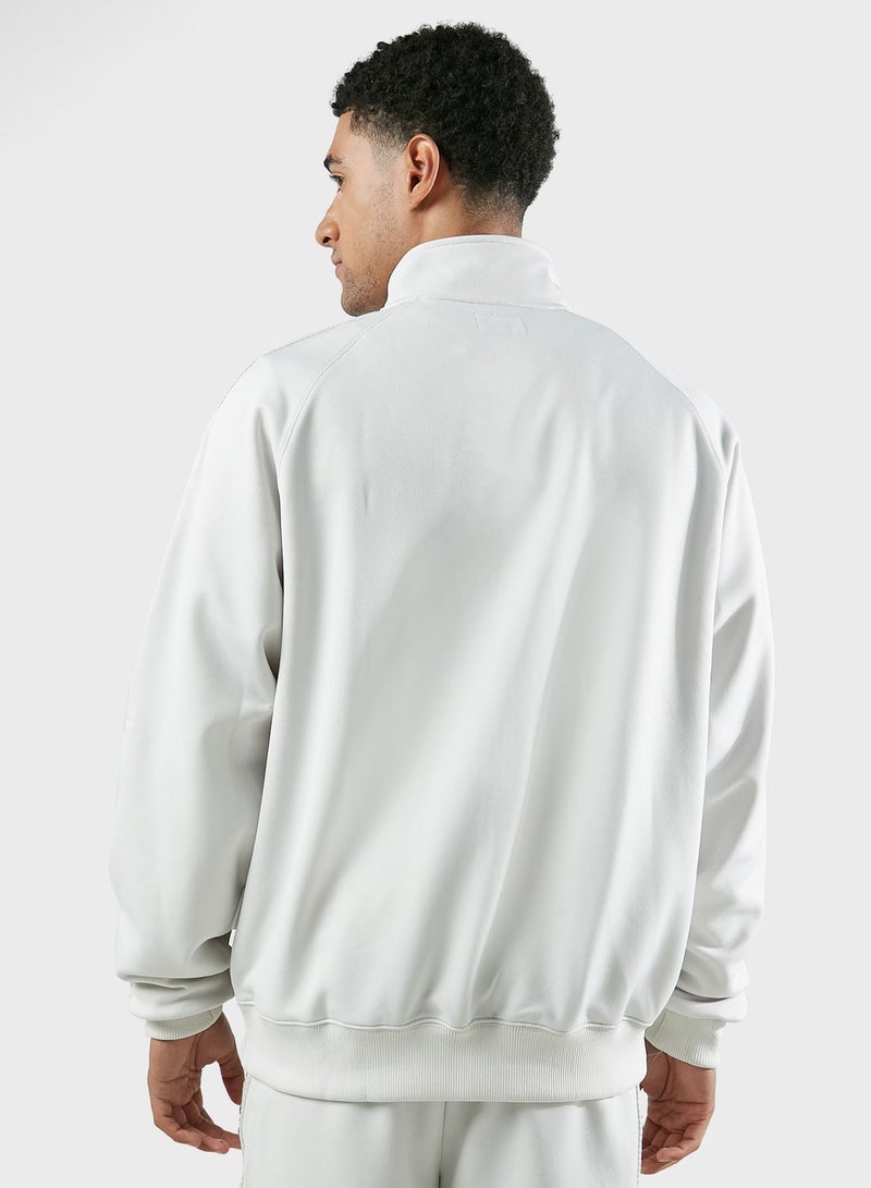 Studs Tape Zip Jacket