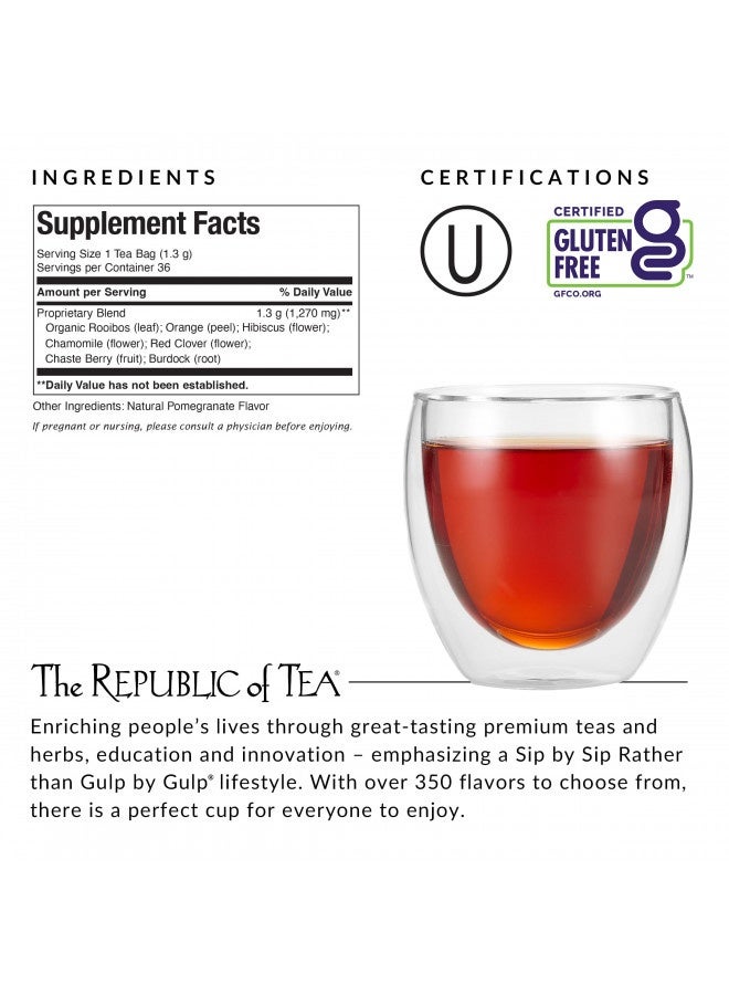 The Republic Of Tea Get Gorgeous Tea, 36-Count