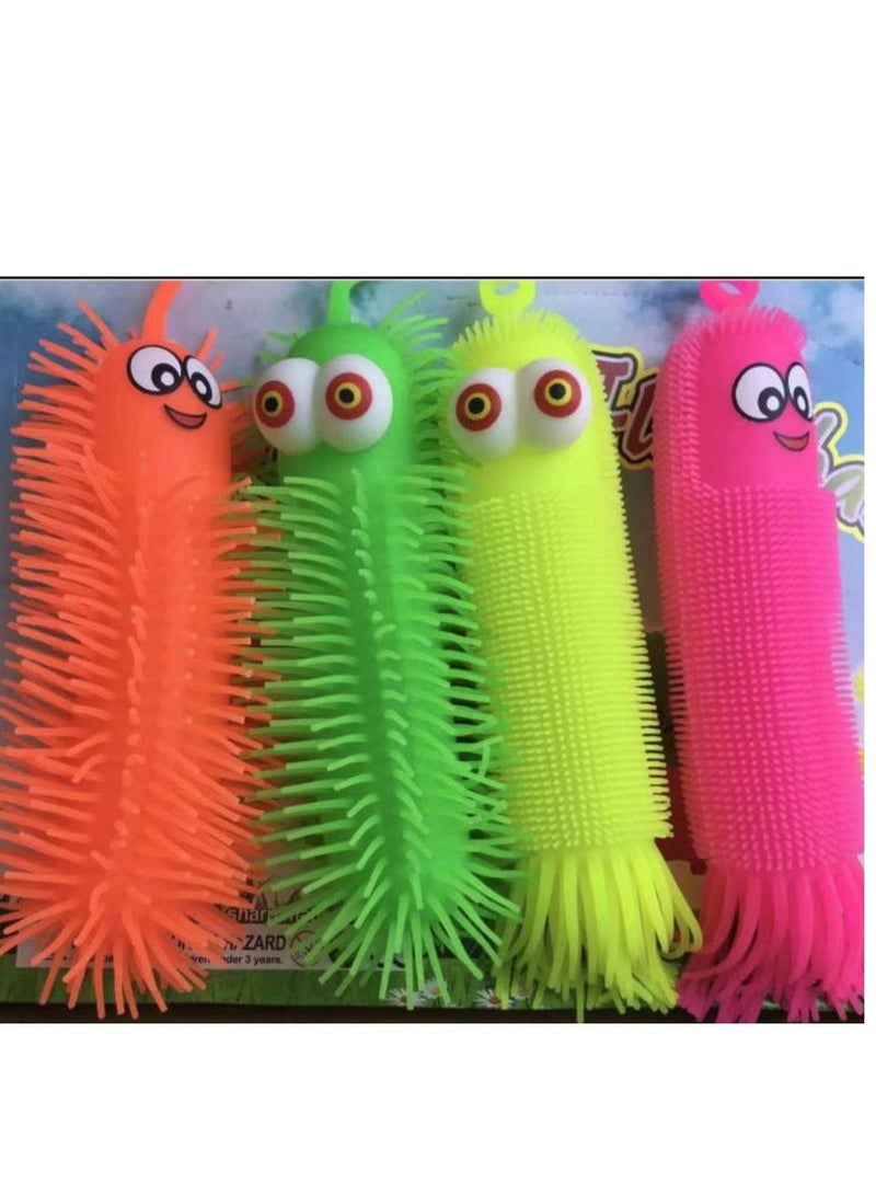 NUOBESTY  Stretchy Squid Caterpillars, Toys, Stress Balls Toy, and Toys for Adults Kids