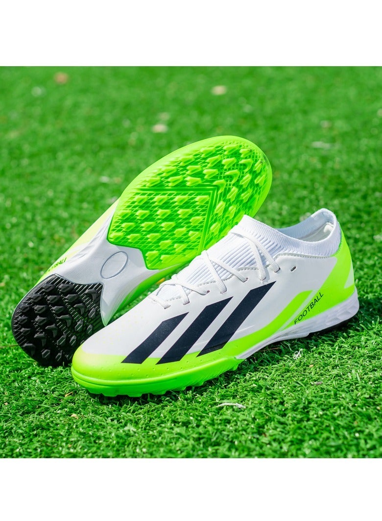 Men's Football Shoes, Suitable For Outdoor Indoor Professional Youth Boys Football Shoes, Unisex Football Shoes.