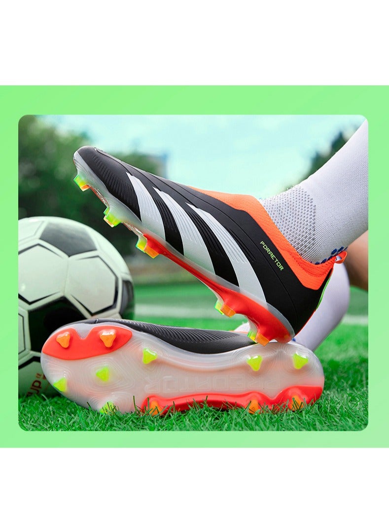 Men's Soccer Cleats, Suitable For Outdoor And Indoor Professional Youth Boys Soccer Cleats, Unisex Soccer Cleats.