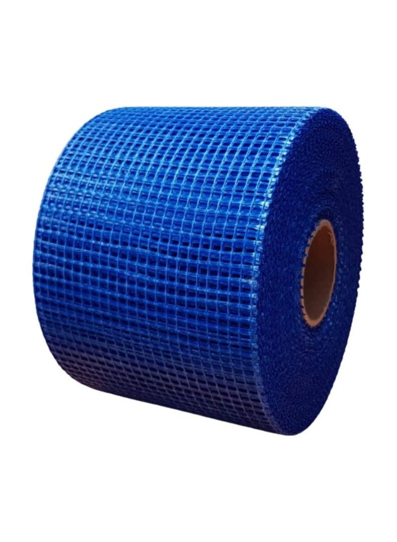 KNP Blue Fiberglass Mesh Tape 1Mx40Mtr is a High Strength Versatile Tape Designed Primarily for Reinforcing Drywall Joints Repairing Cracks and Preventing Future Damage on Walls and Ceilings.