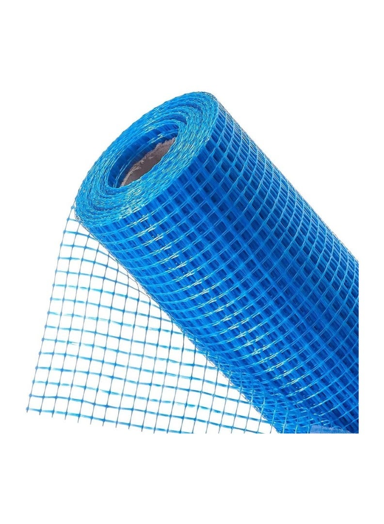 KNP Blue Fiberglass Mesh Tape 1Mx40Mtr is a High Strength Versatile Tape Designed Primarily for Reinforcing Drywall Joints Repairing Cracks and Preventing Future Damage on Walls and Ceilings.