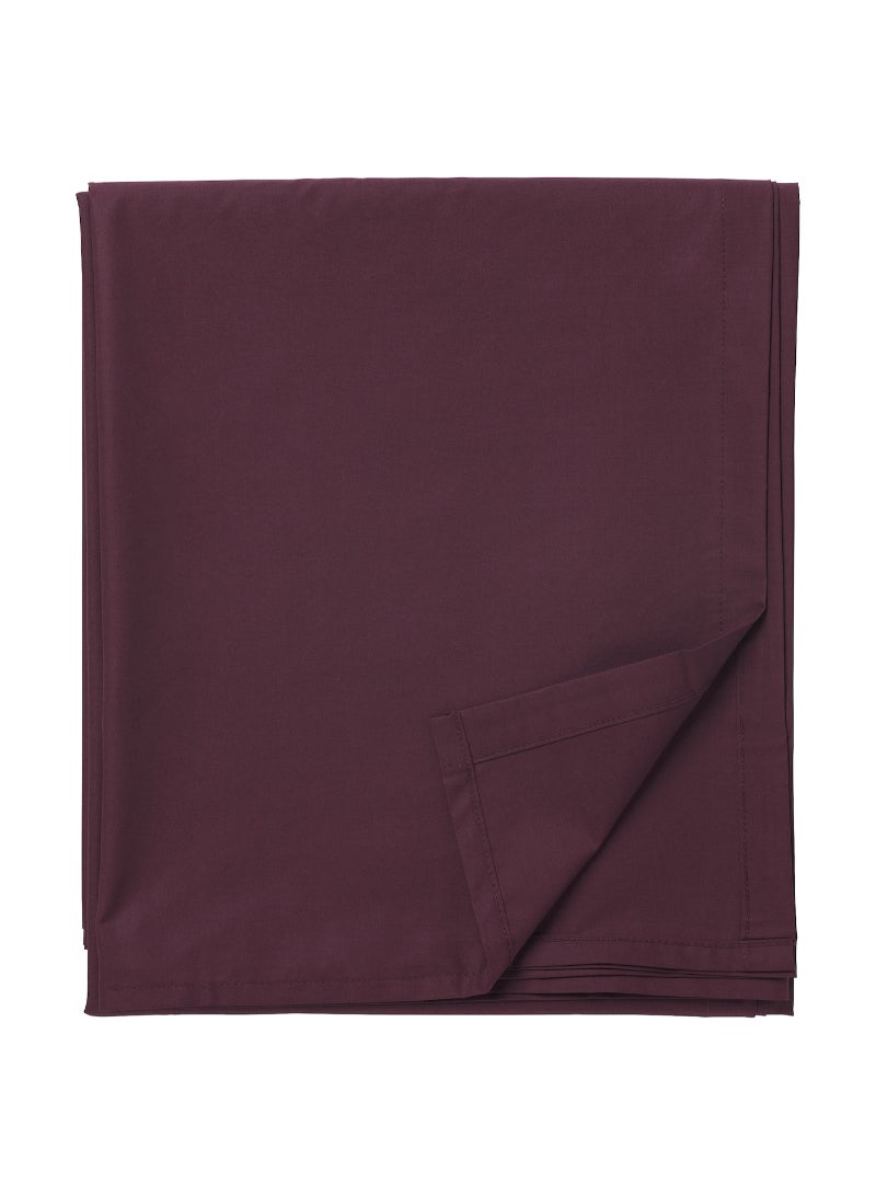 Flat sheet Deep Red 240x260 cm