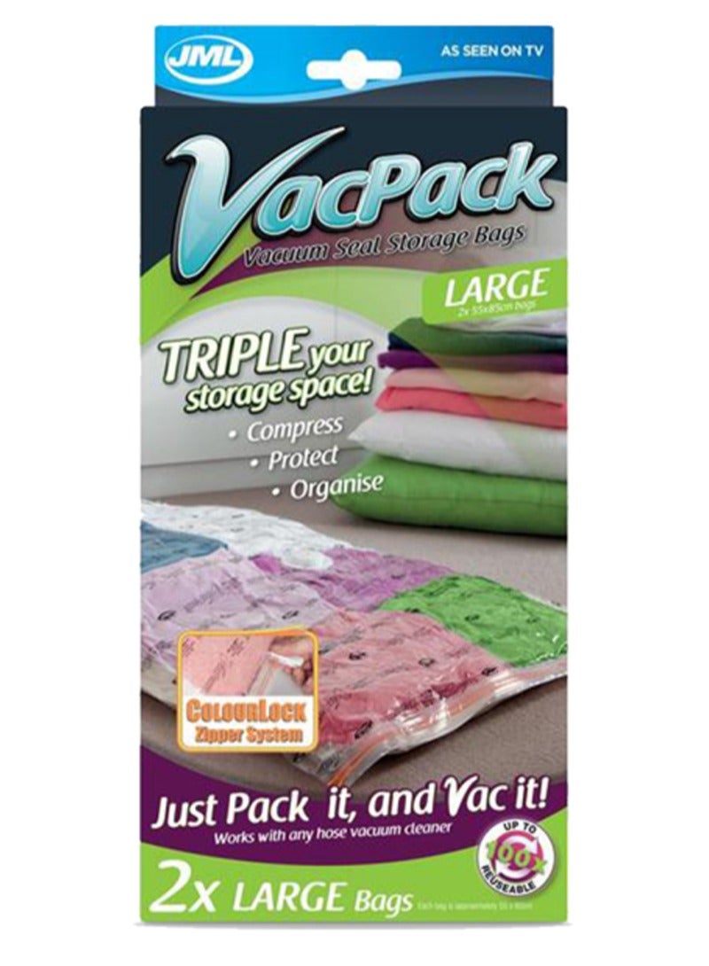 VAC PACK 2 X LARGE BAG